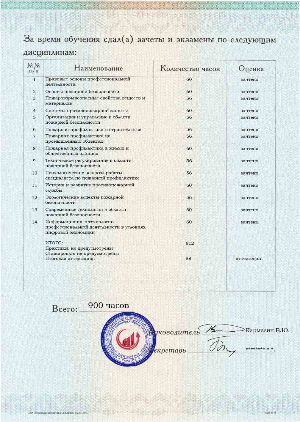 Специалист по пожарной профилактике. Курс профессиональной переподготовки, обучение по ФГОС