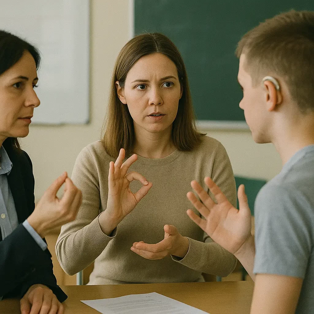 Сурдопедагогика (сурдопереводчик)