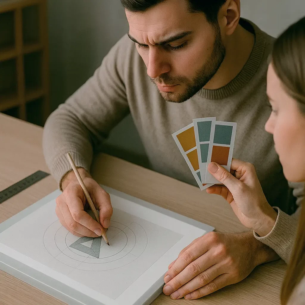 Маркетолог-разработка логотипа