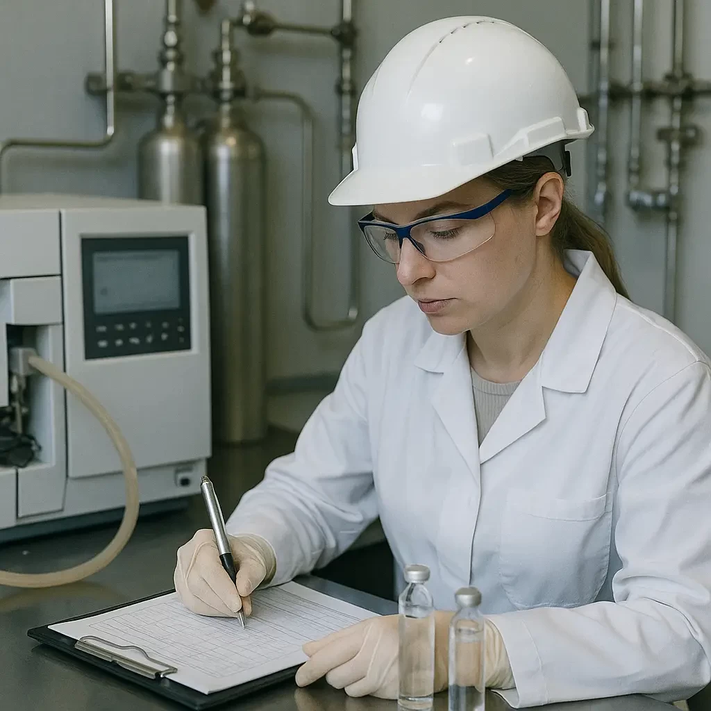 Специалист по контролю качества газа, газового конденсата и продуктов их переработки