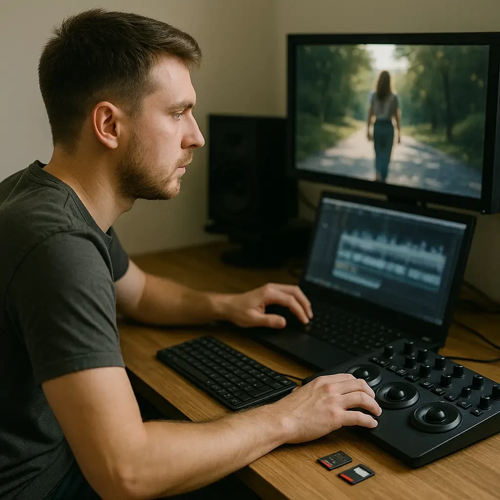 Видеомонтажёр