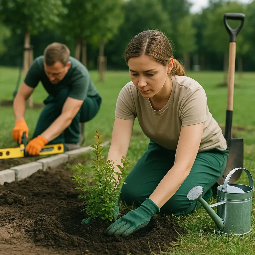 Благоустройство и озеленение территорий