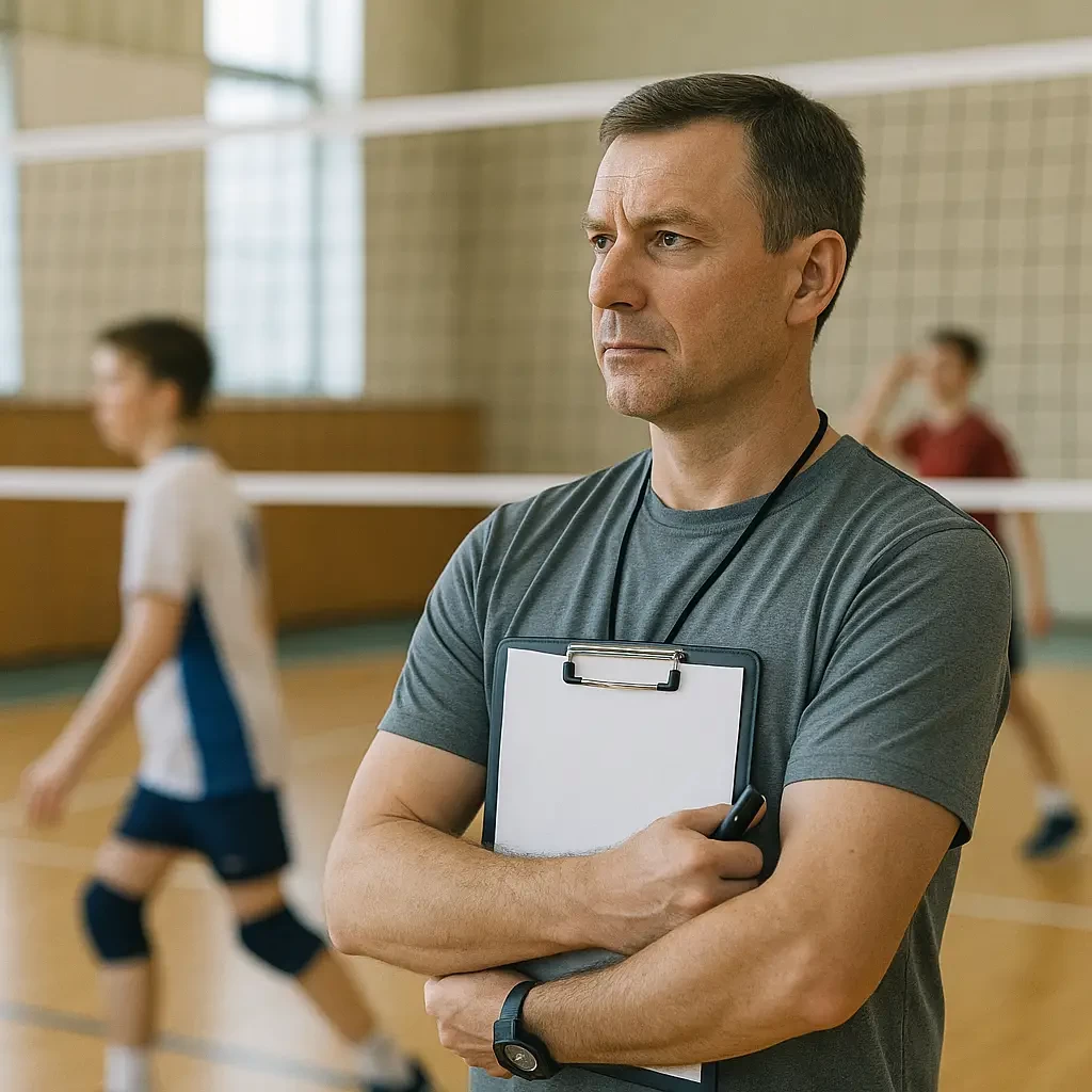 Тренер по волейболу